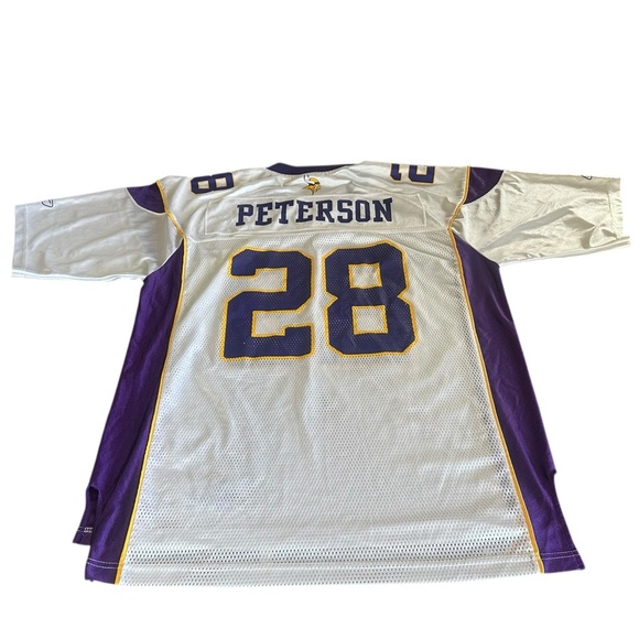 Reebok Men Minnesota Vikings Adrian Peterson Sz XL - Picture 2 of 10
